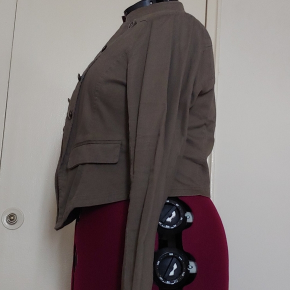 Torrid 2 light khaki green jacket - Picture 4 of 6